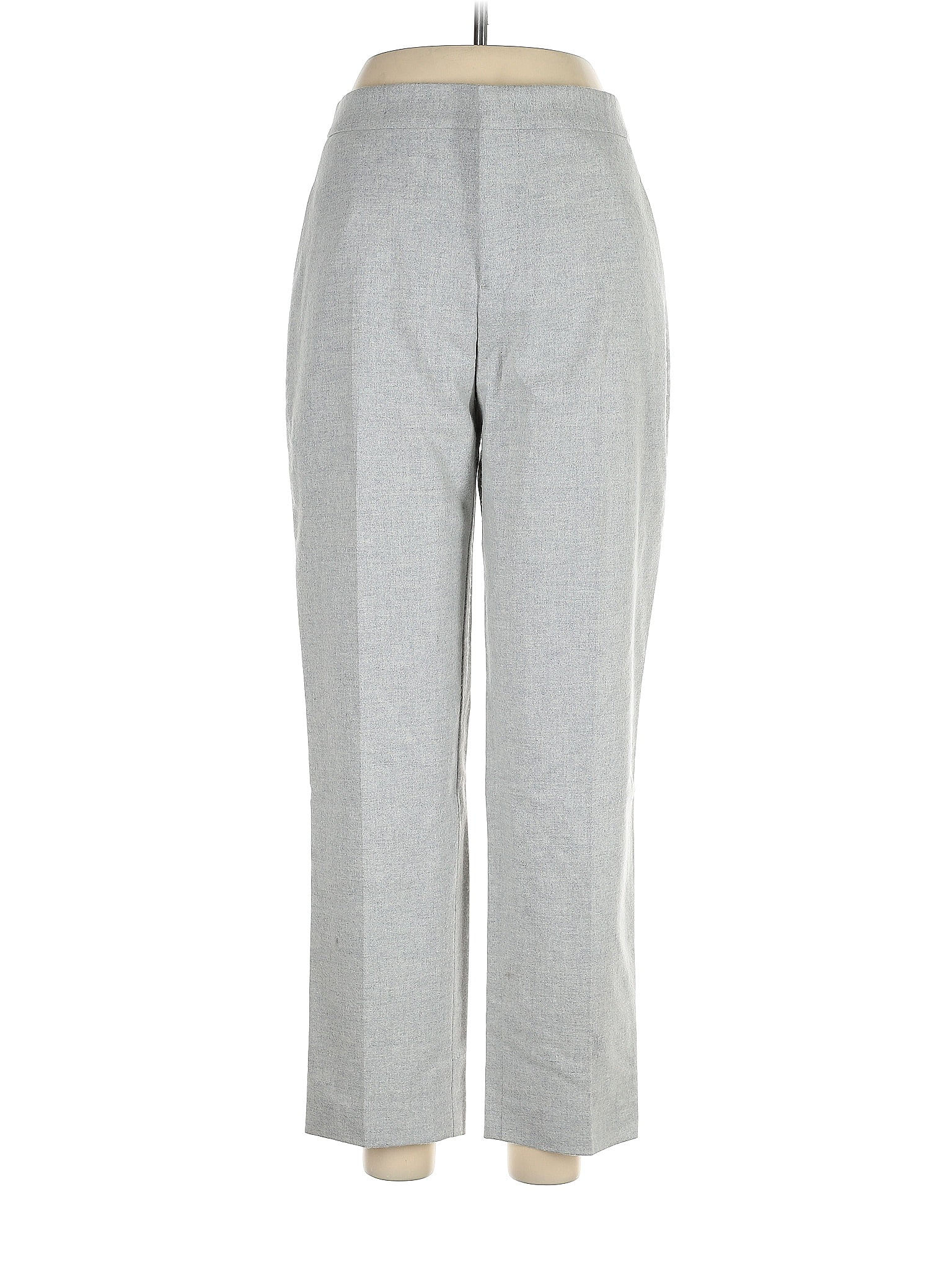 Jil Sander Solid Gray Wool Pants Size 40 EU 81 Off ThredUp