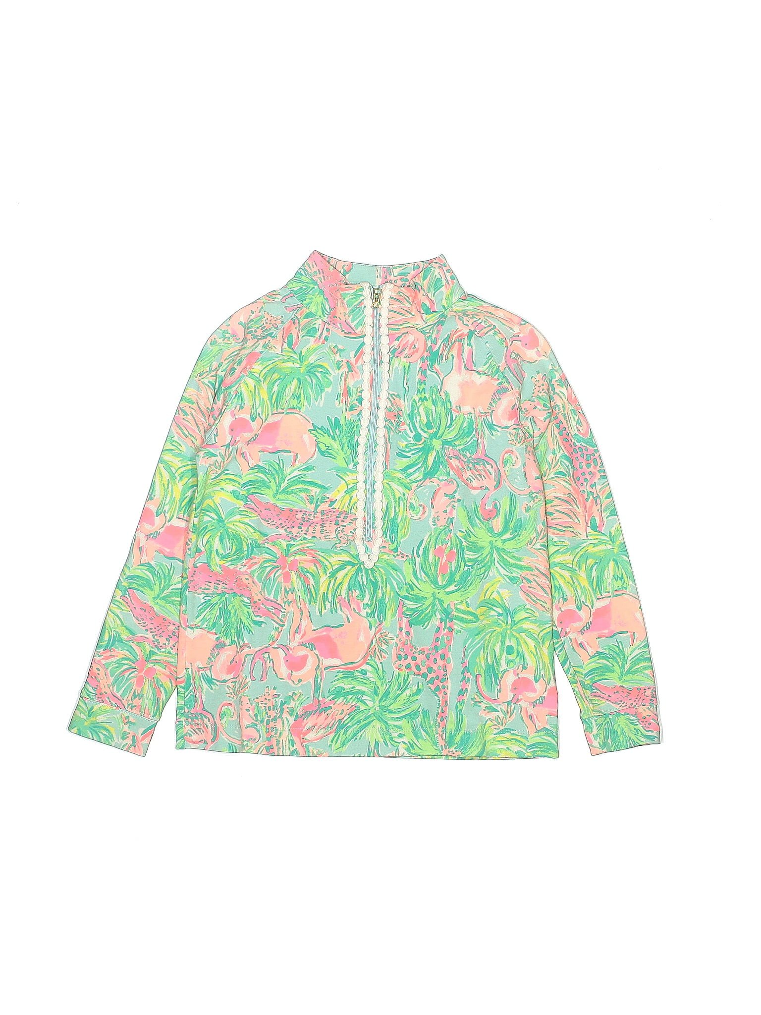 Lilly Pulitzer Pink Track Jacket Size Off Thredup