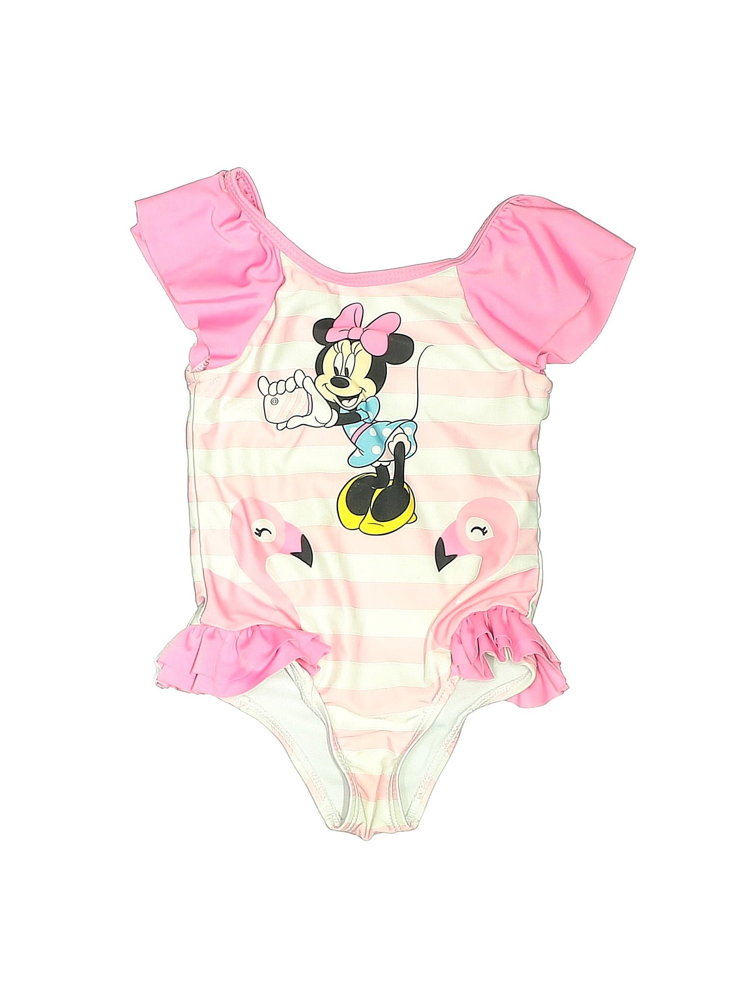 Disney Pink One Piece Swimsuit Size Mo Off Thredup