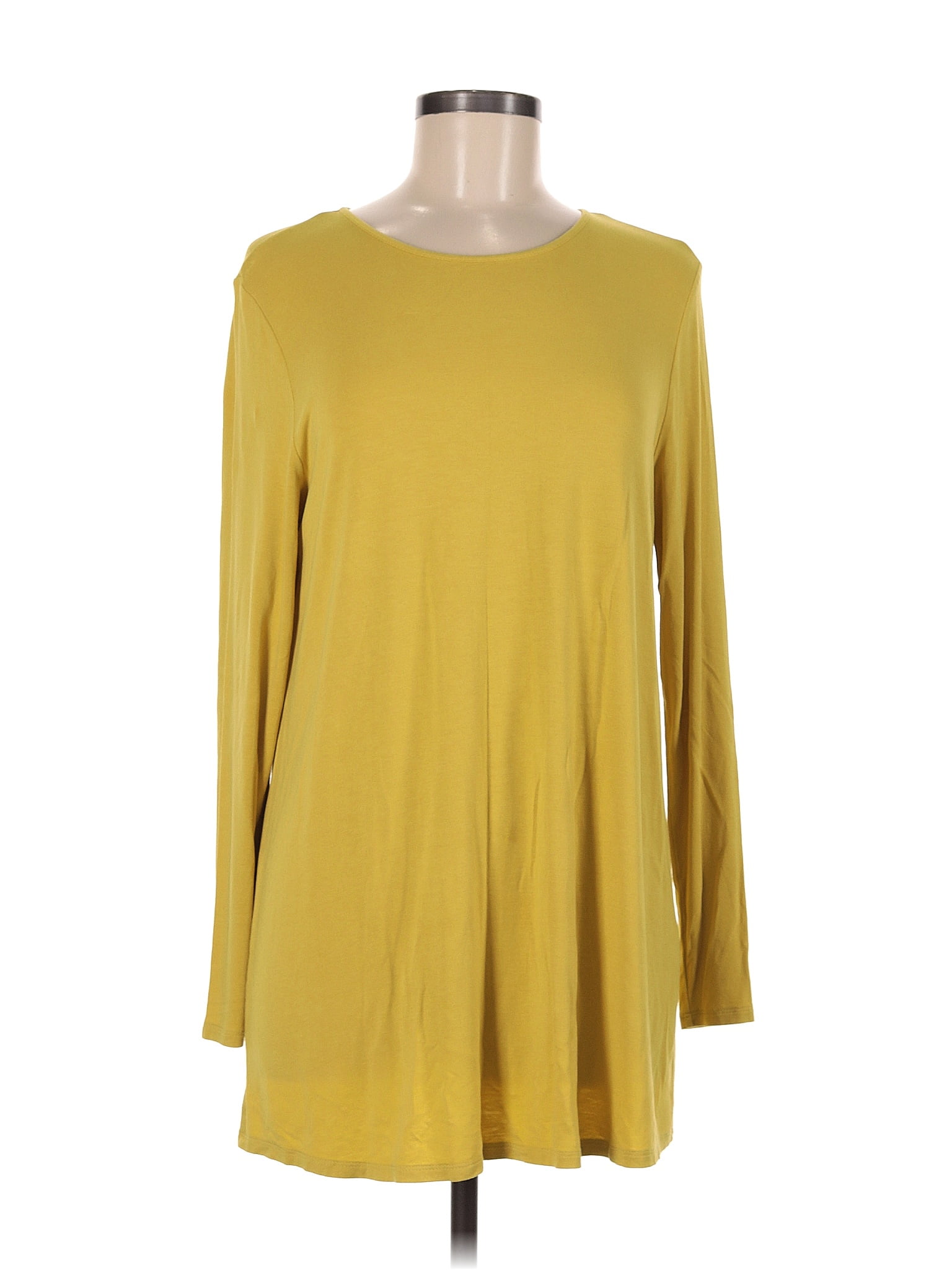 J Jill Yellow Long Sleeve Top Size M Off Thredup