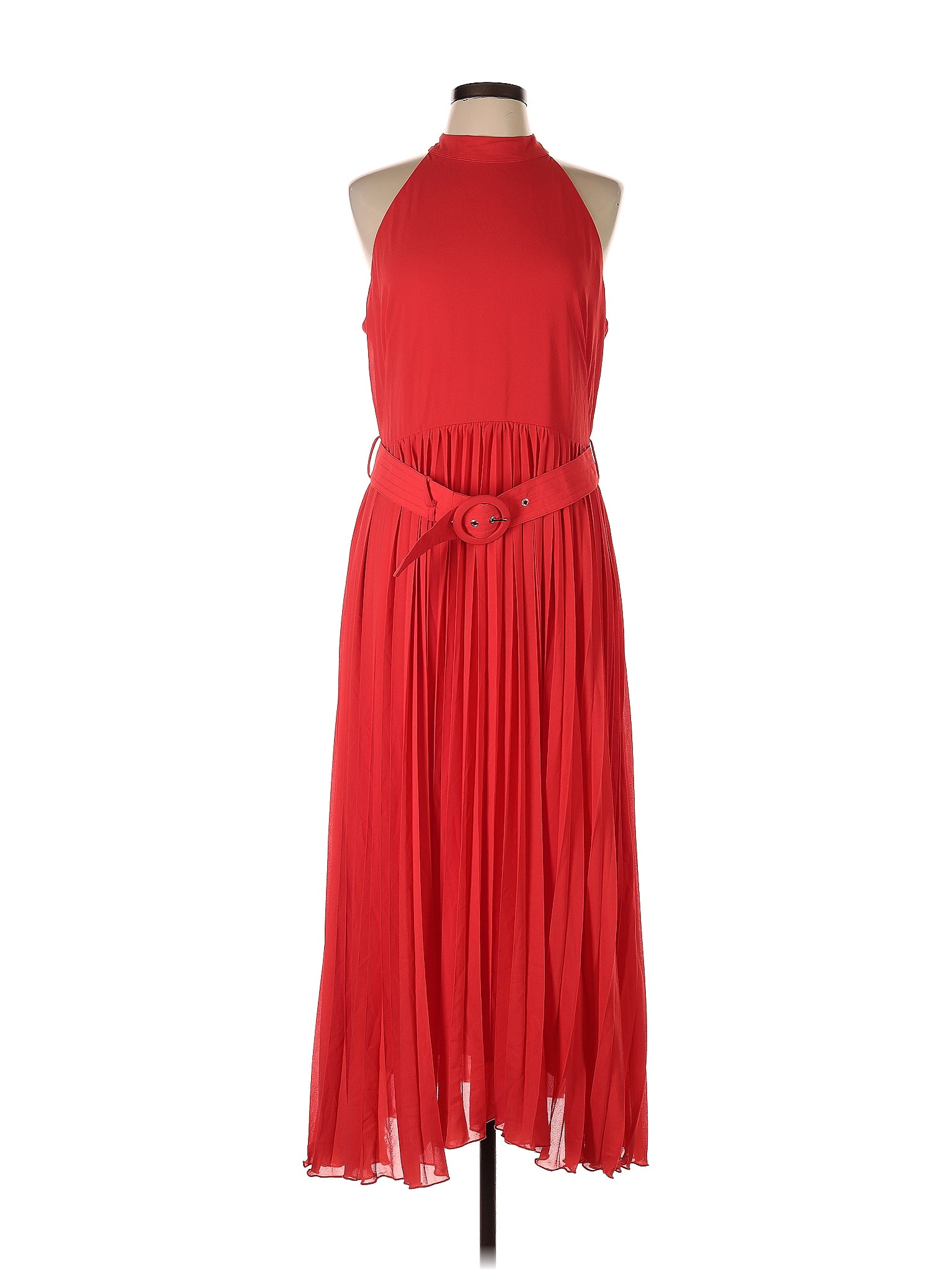 Assorted Brands 100 Polyester Red Cocktail Dress Size 12 57 Off