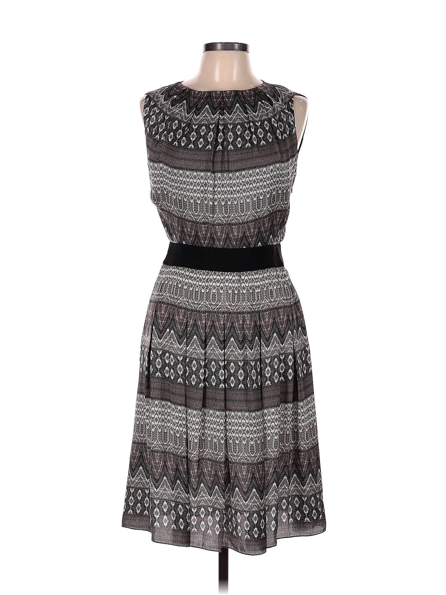 L Agence Polyester Houndstooth Jacquard Marled Tweed Fair Isle