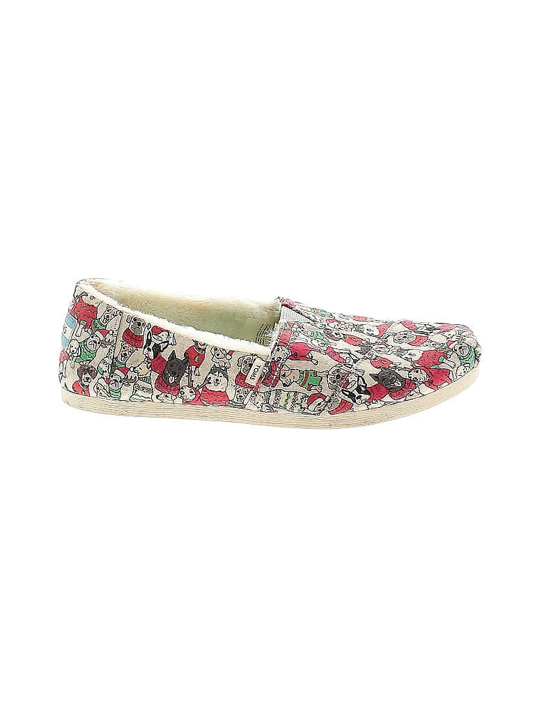 Toms Jacquard Marled Floral Motif Acid Wash Print Damask Paisley Fair