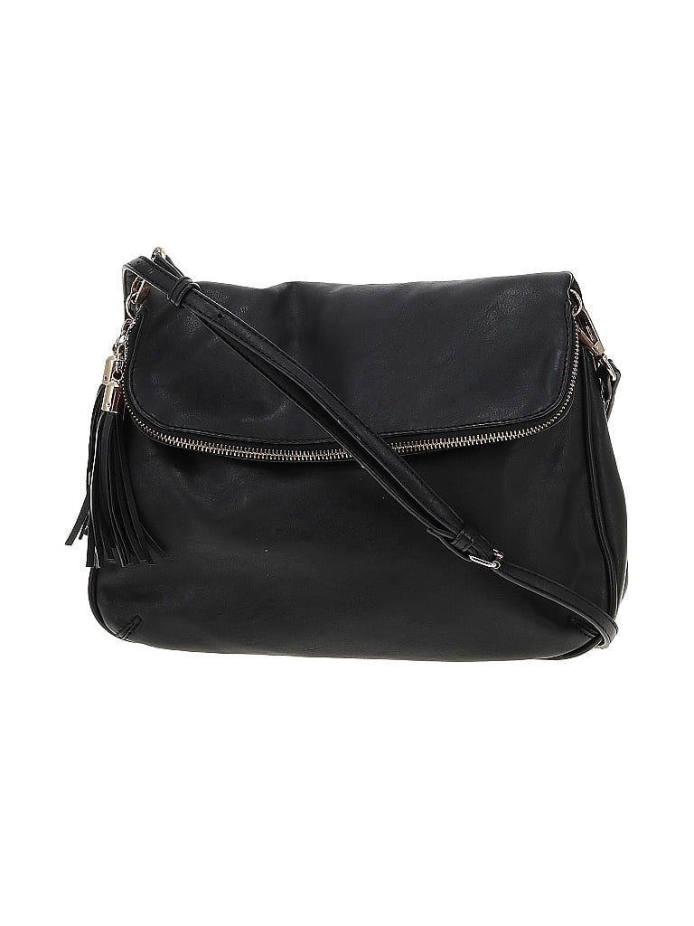 BP Solid Black Crossbody Bag One Size 69 Off ThredUp