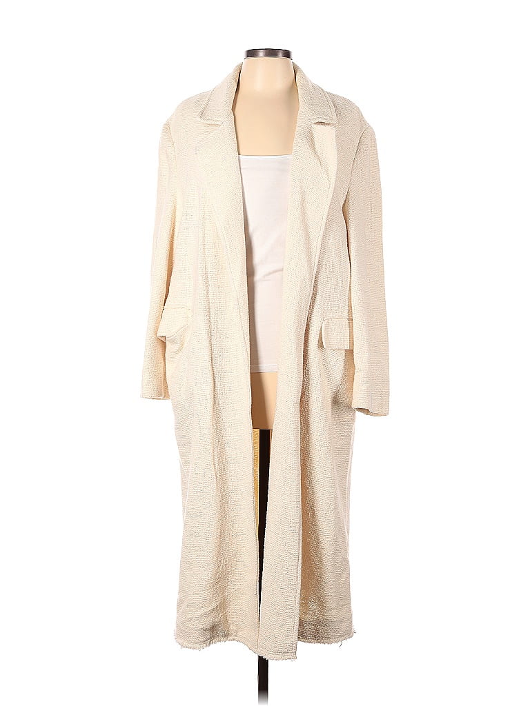 Zara Ivory Jacket Size L 50 Off ThredUp