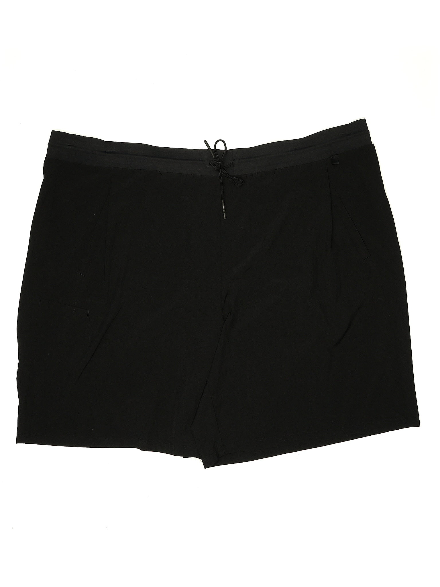 Athleta Solid Black Athletic Shorts Size 24 Plus 54 Off ThredUp