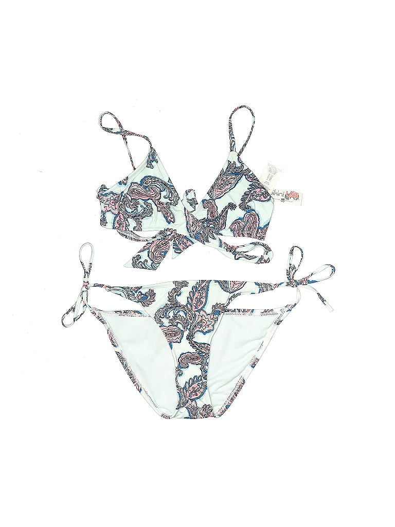 The Bikini Lab Paisley White Two Piece Swimsuit Size M 54 Off ThredUp