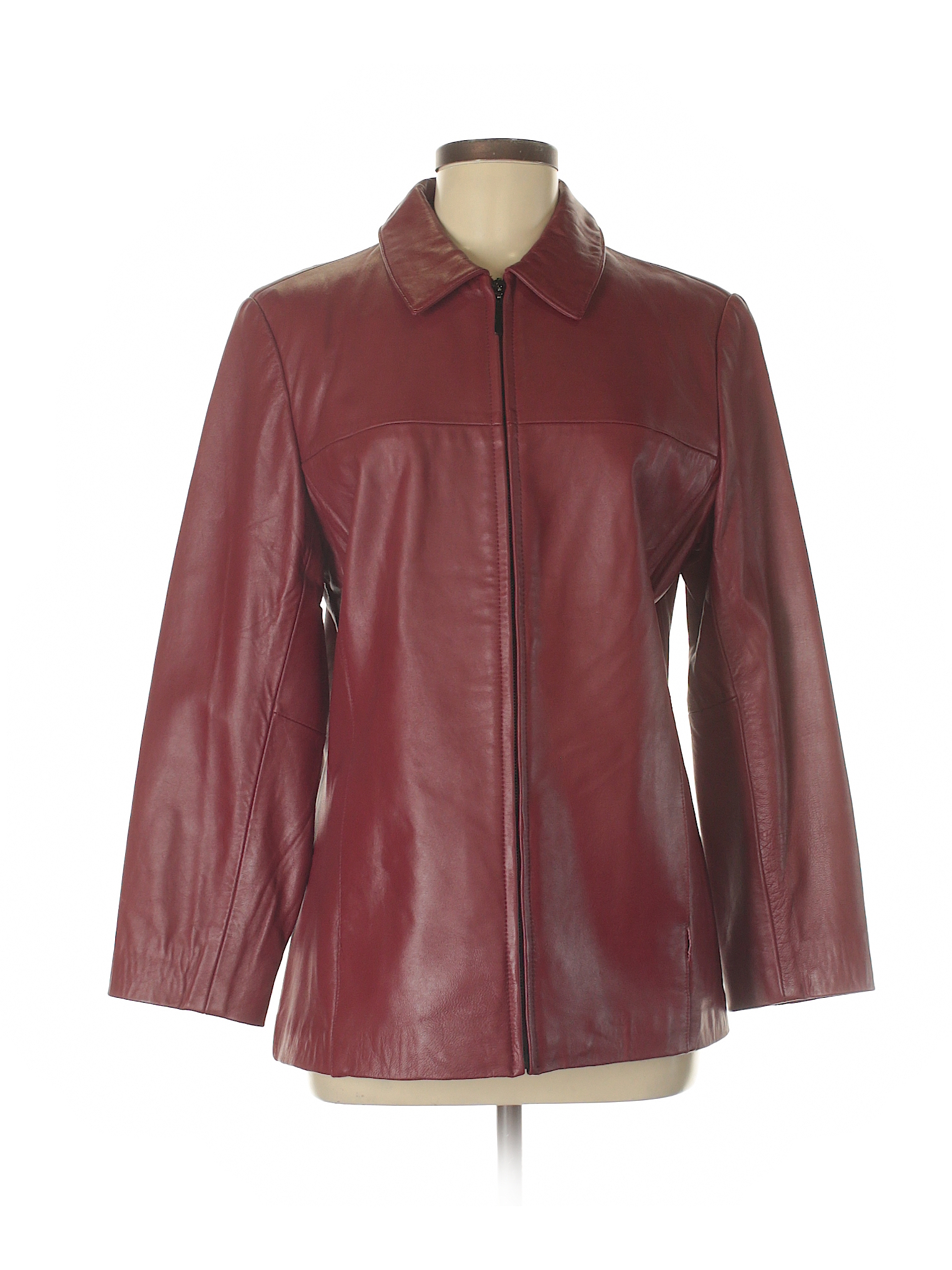 thredup leather jacket