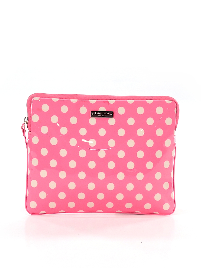 Kate Spade New York Polka Dots Pink Laptop Bag One Size - 92% off | thredUP