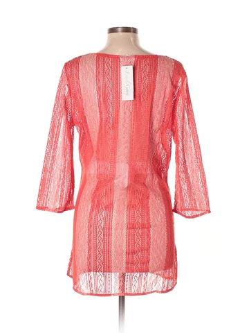 Everly Grey 3/4 Sleeve Top (view 2)