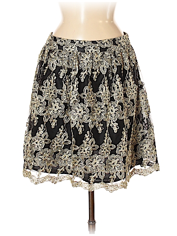 Buttons Casual Skirt - front