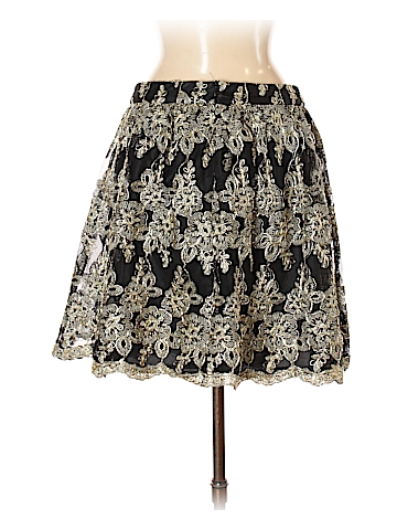 Buttons Casual Skirt - back