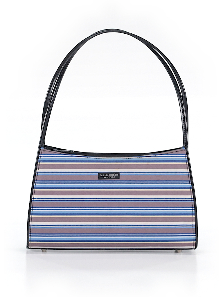 kate spade blue striped purse