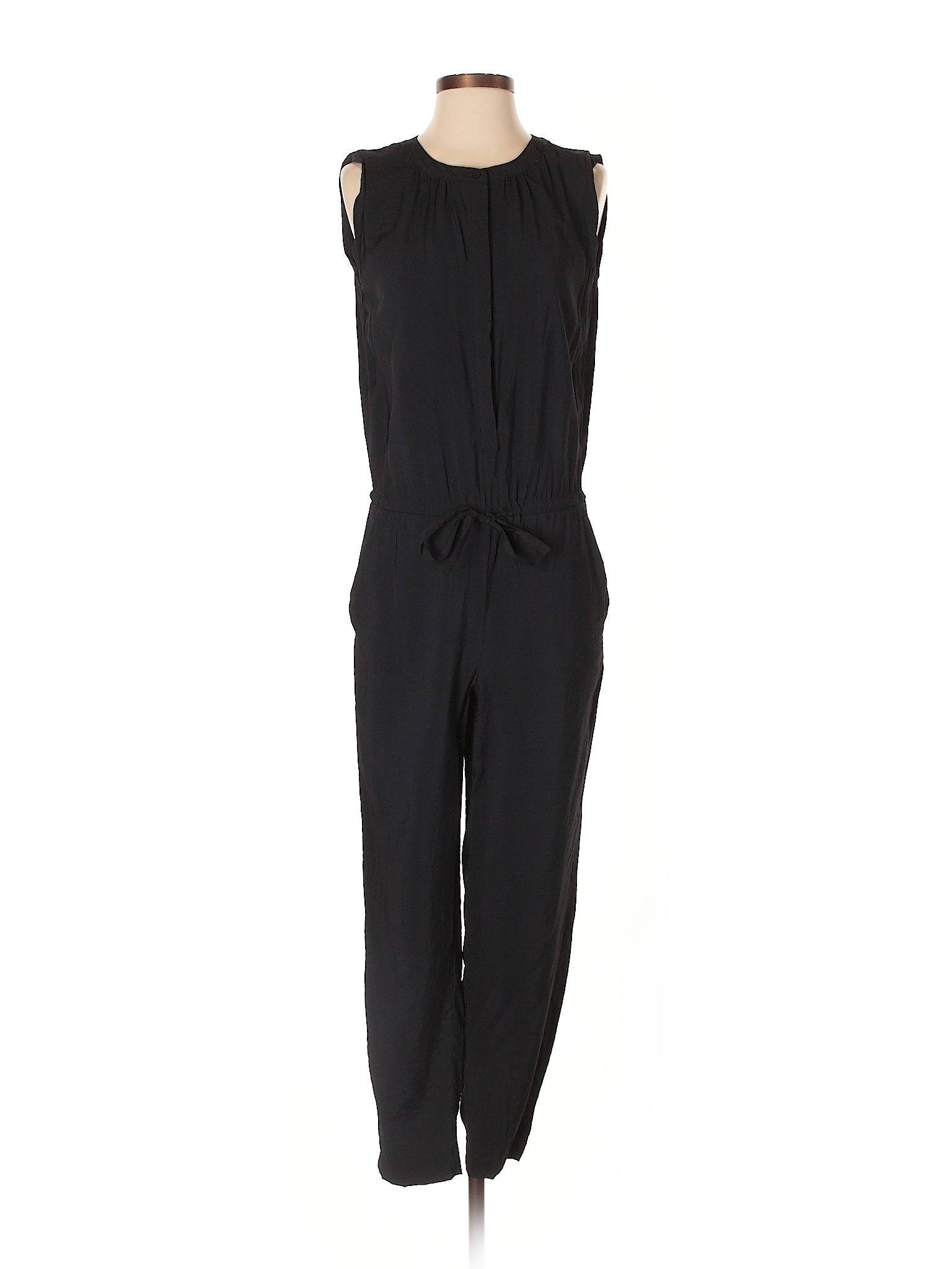 ann taylor black jumpsuit