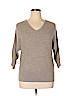 New York & Company Tan Pullover Sweater Size XL - photo 1