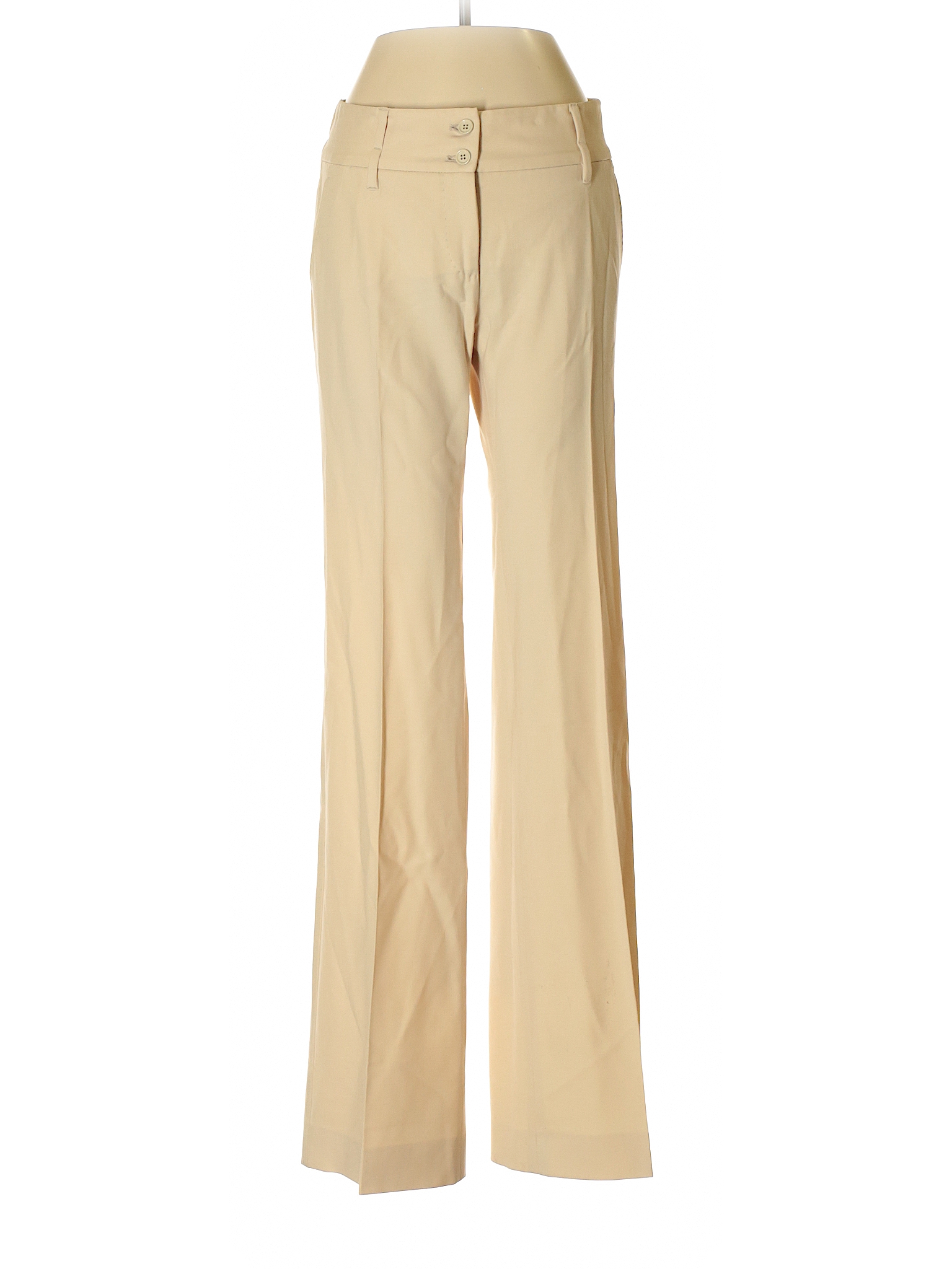 Dolce & Gabbana Solid Beige Dress Pants Size 38 (IT) - 81% off | thredUP