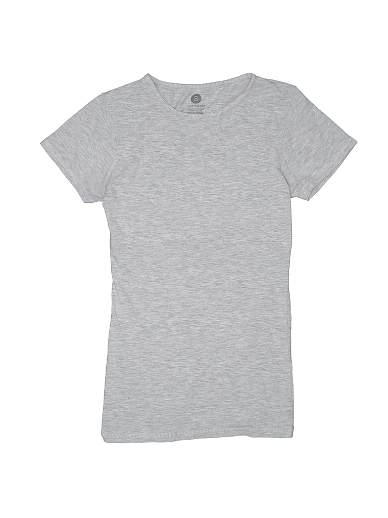 Cotton On 100% Cotton Gray Short Sleeve T-Shirt Size S (Youth) - photo 1