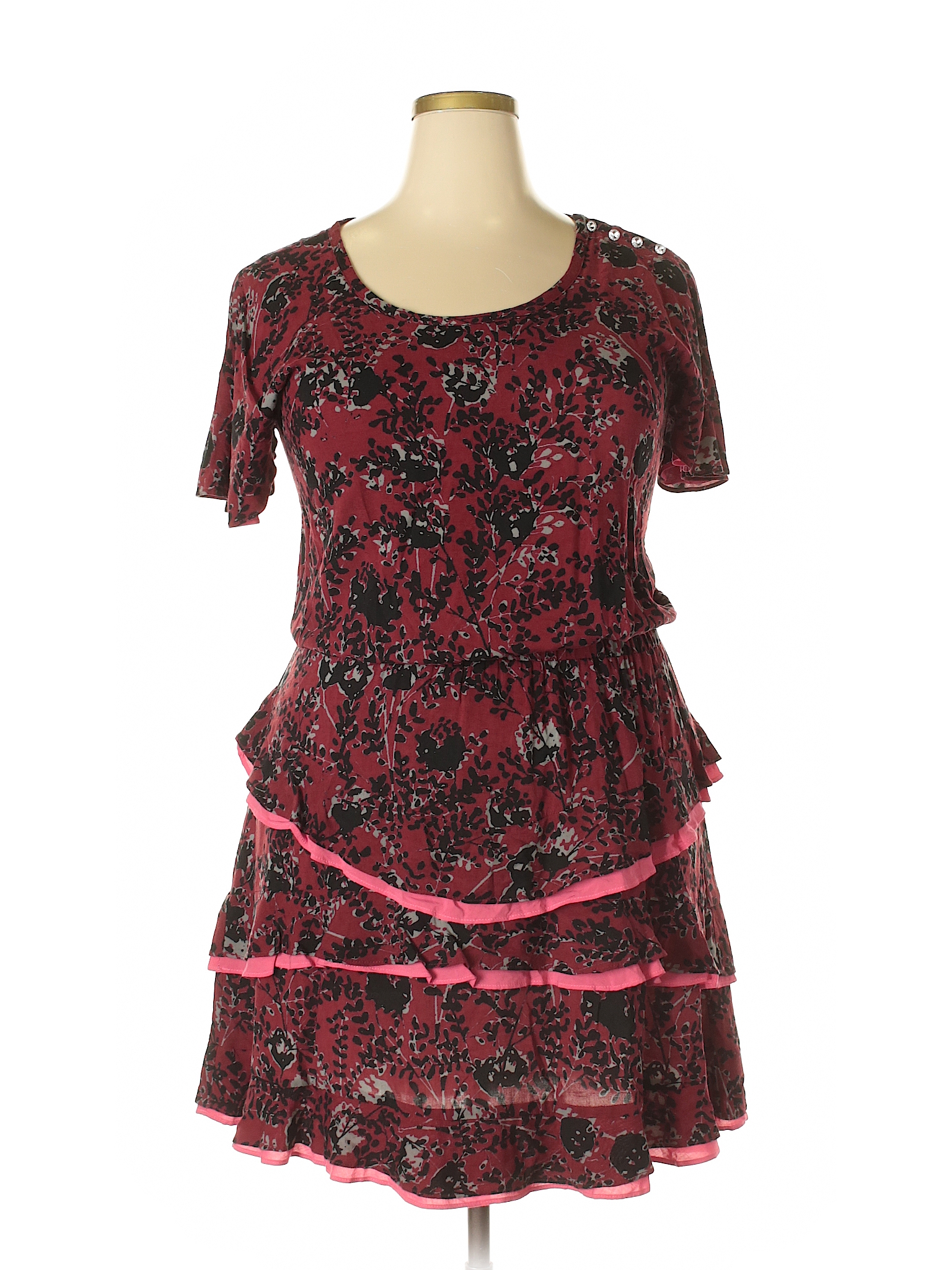 matilda jane maroon dress