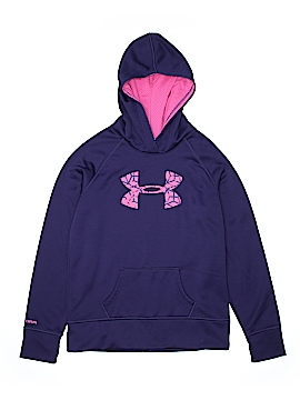 dark purple under armour hoodie