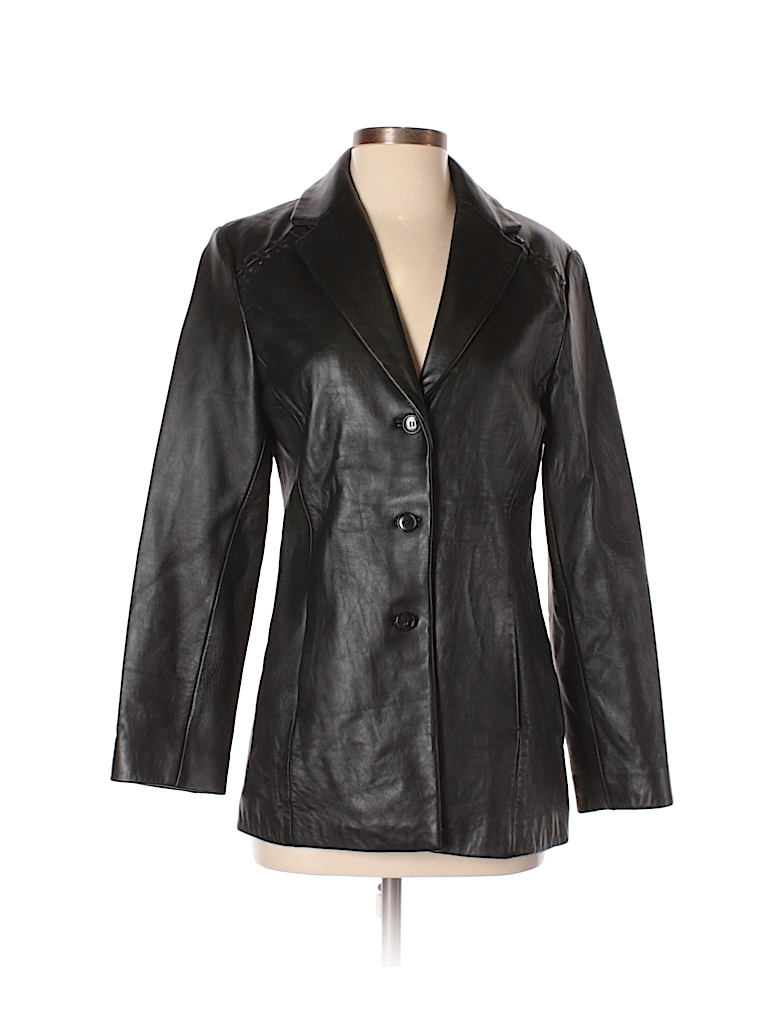 alfani leather jacket womens