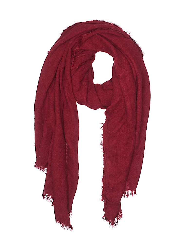 zara red scarf