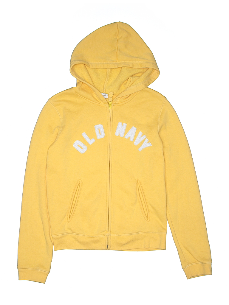 yellow old navy hoodie