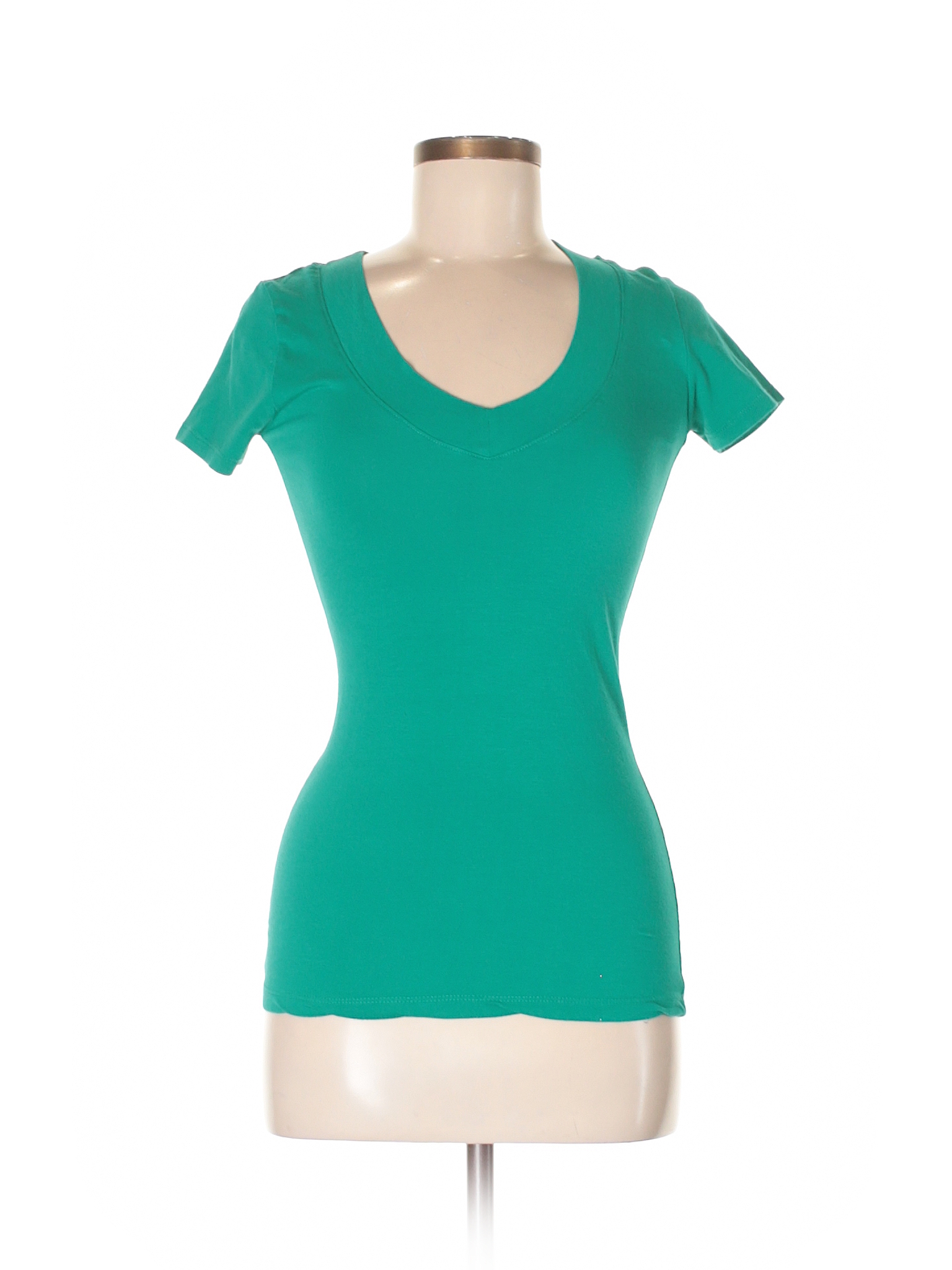 Ambiance Apparel Solid Teal Short Sleeve T-Shirt Size M - 77% off | thredUP