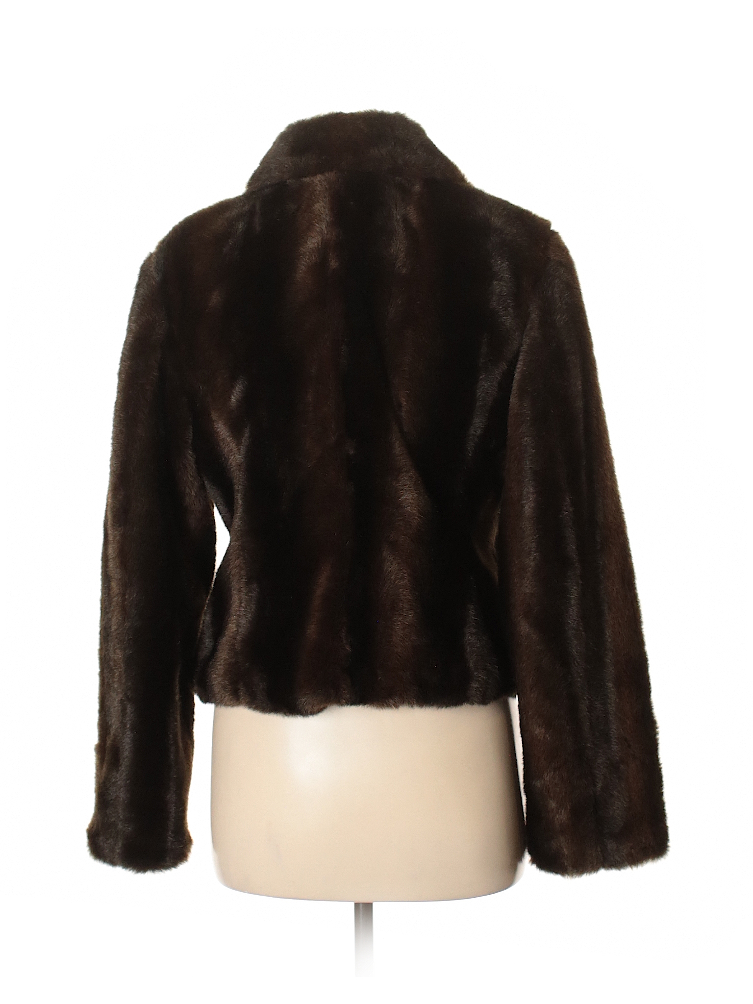 ann taylor loft faux fur jacket