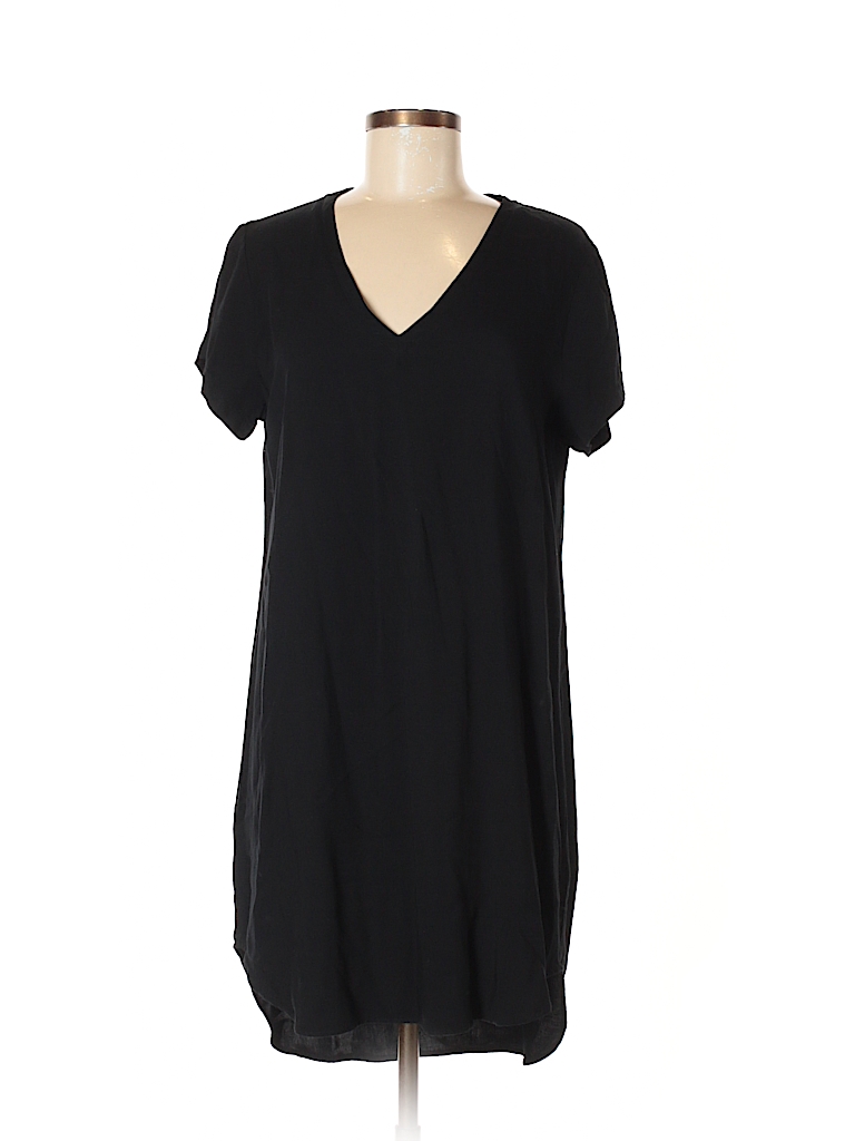 cloth and stone black shirt dress