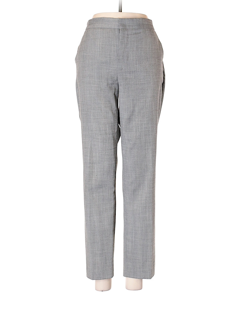 Zara Plaid Gray Dress Pants Size 8 - 63 