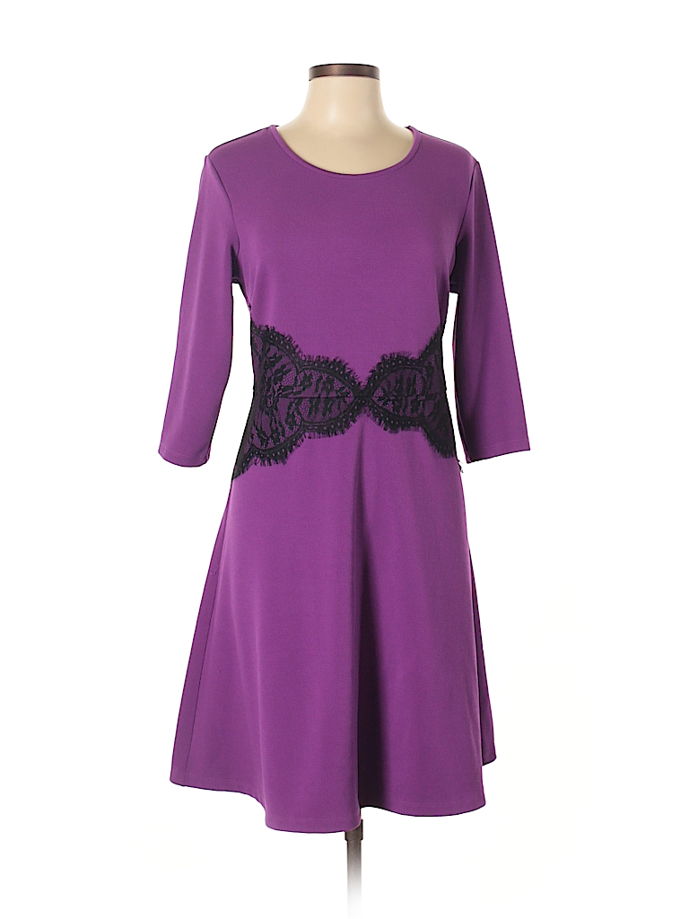 cato purple dress