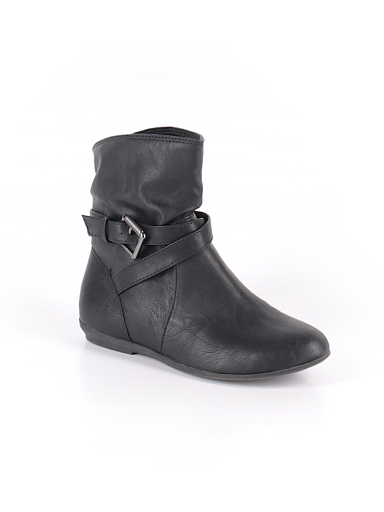 american eagle black ankle boots