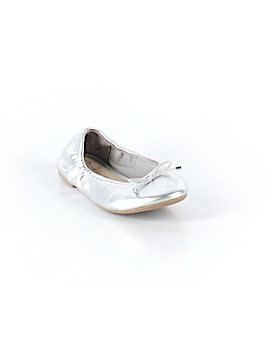silver flat shoes size 11
