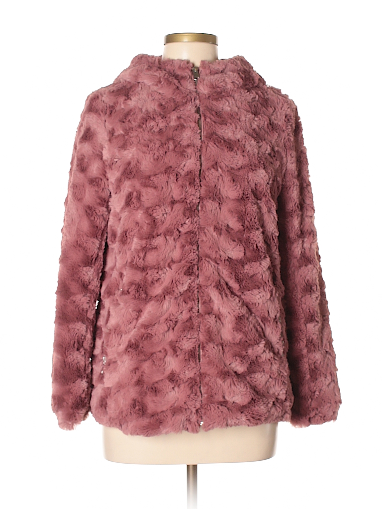 pink faux fur coat forever 21