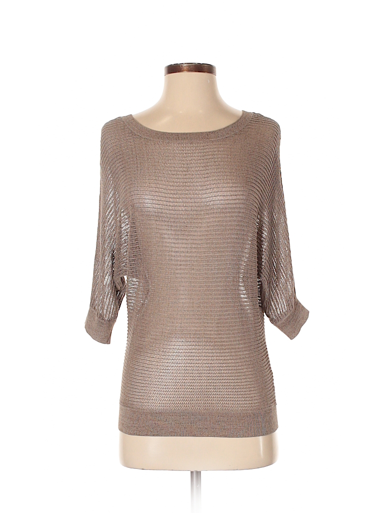 Apt. 9 Silver Tan Pullover Sweater Size S - photo 1