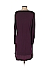 Ann Taylor LOFT Outlet Dark Purple Casual Dress Size M - photo 2