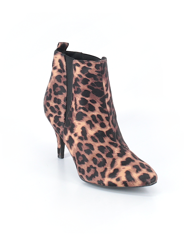 h&m leopard boots