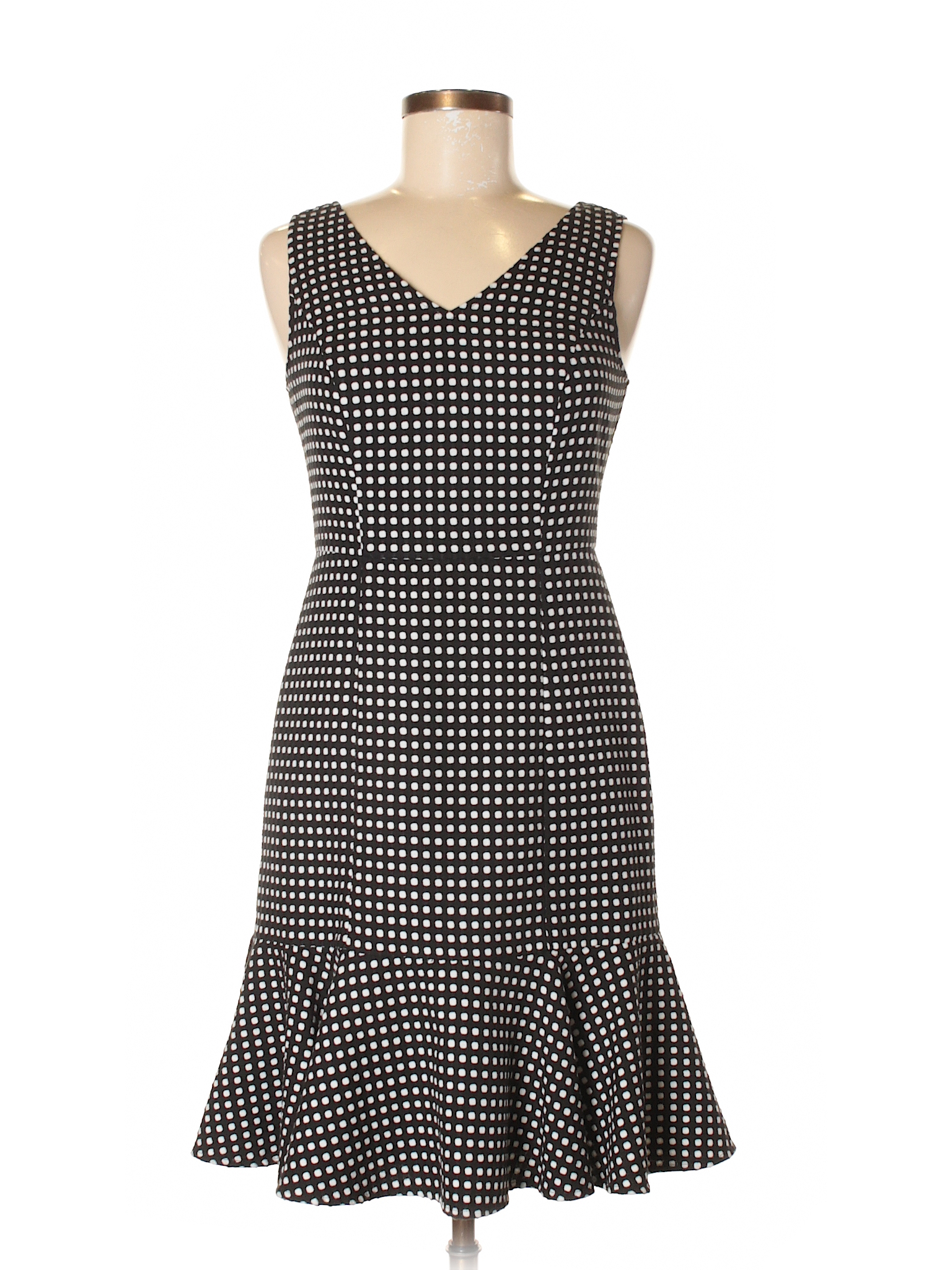 The Limited Checkered-gingham Black Casual Dress Size 2 - 73% off | thredUP