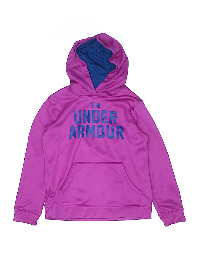 dark purple under armour hoodie