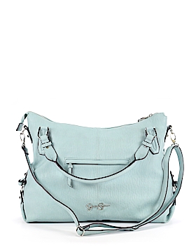 Jessica Simpson Solid Light Blue Satchel One Size - 62% off
