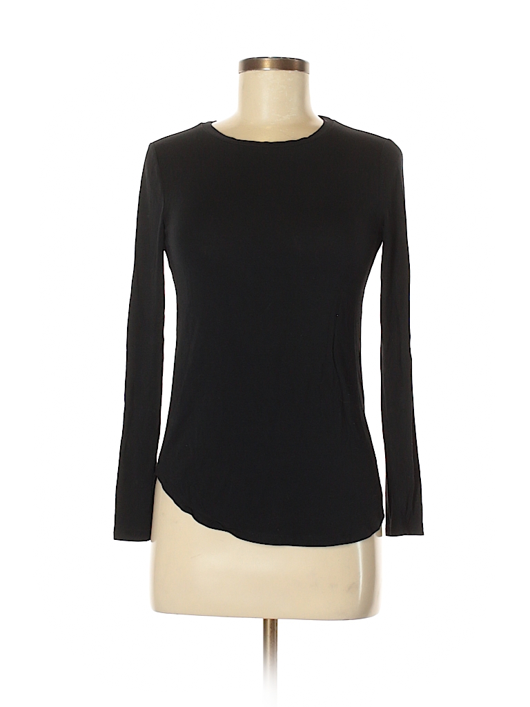 Old Navy Solid Black Long Sleeve T-Shirt Size S - 86% off ...