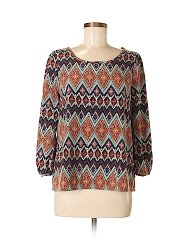 Kld Signature 3/4 Sleeve Blouse - front