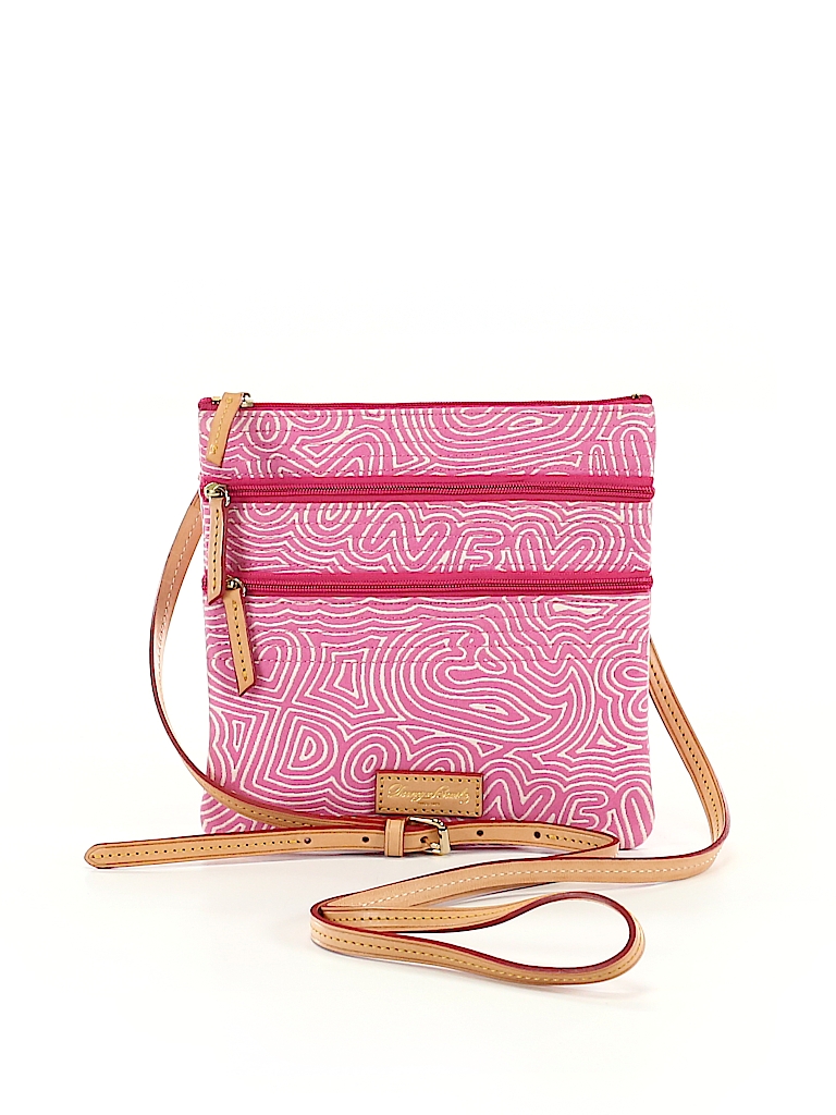 dooney and bourke pink crossbody