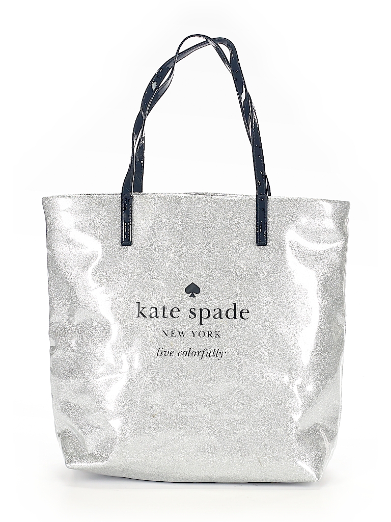 kate spade silver tote