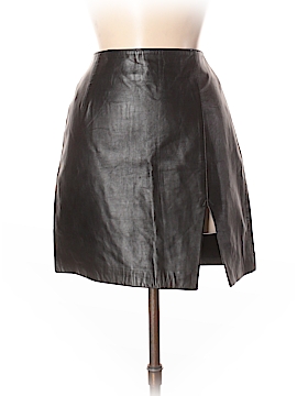 hugo buscati leather skirt