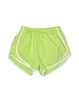 green athletic shorts womens