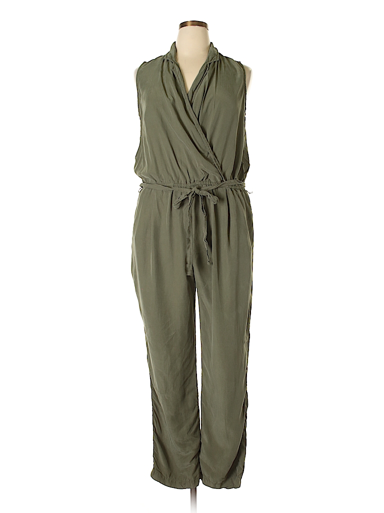 gap green jumpsuit