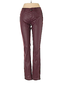 calvin klein faux leather pants