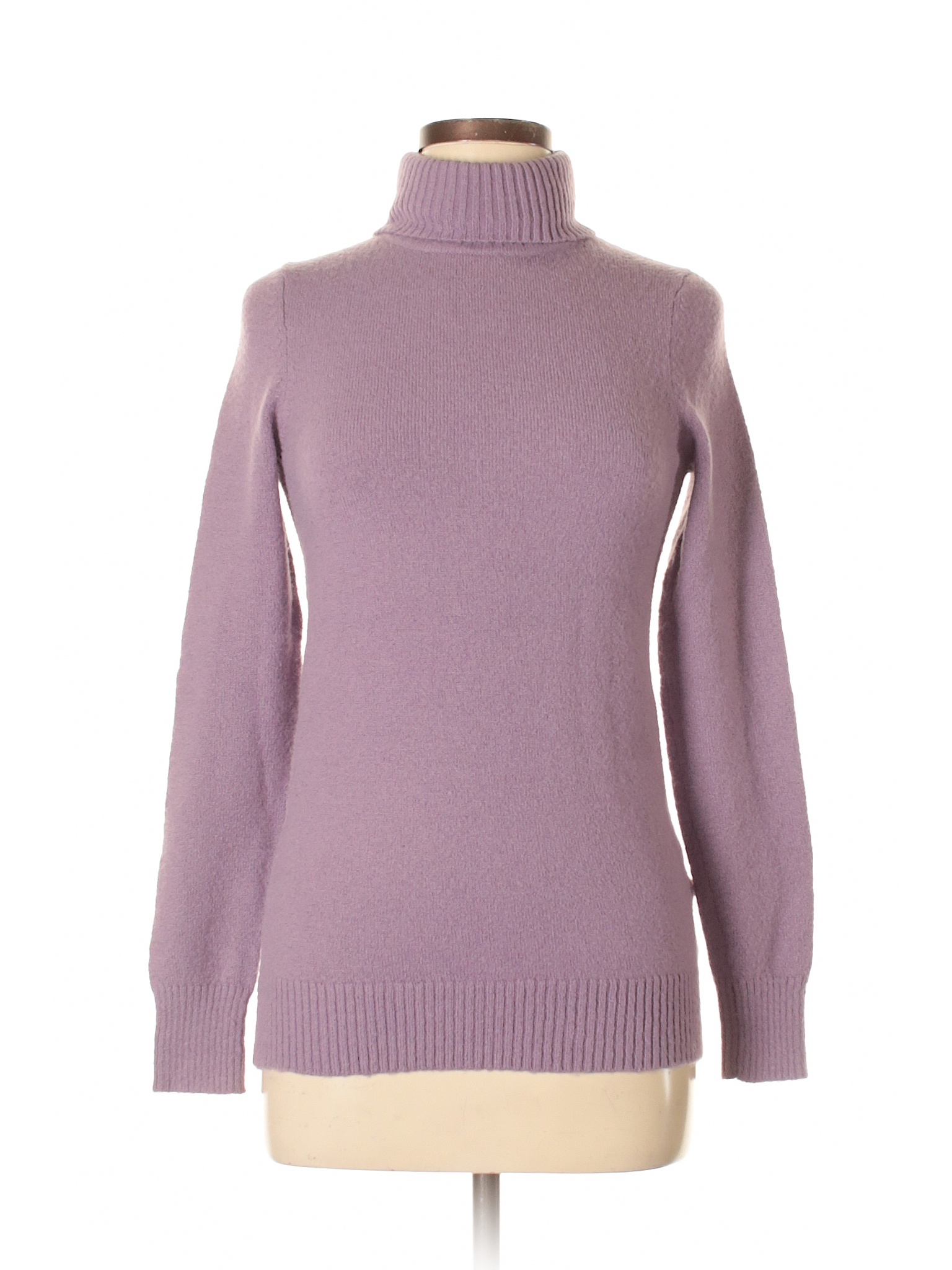 Gap Solid Light Purple Turtleneck Sweater Size M - 75% off | thredUP