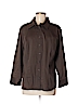 Signature Brown Long Sleeve Button-Down Shirt Size XL - photo 1